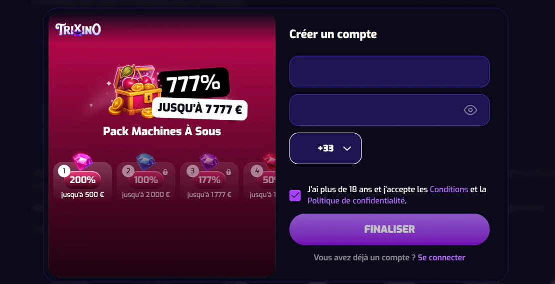 Trixino Casino — seo-text:registration